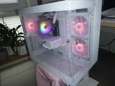 Gamer Pc Amd Ryzen 9, Mainboard und GFK  wie Gehäuse in weiss