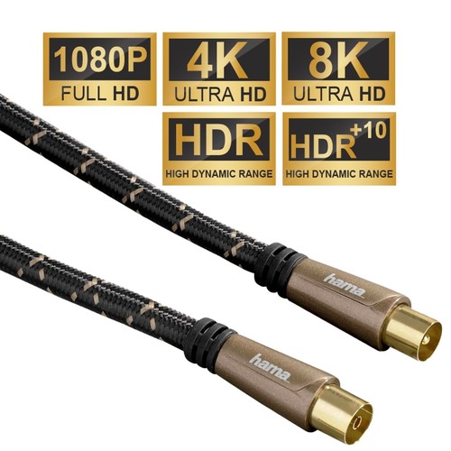 Hama antennen kabel 120db - 5m, antennen-kabel