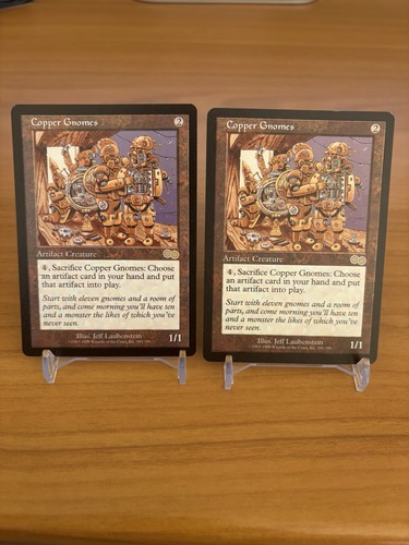 Mtg copper gnomes urza - 2x,
