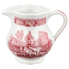 Milchkännchen Adams English Scenic rot