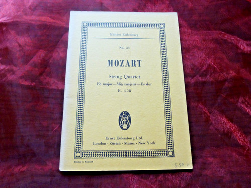 Mozart streichquartett 428 - mozart, k