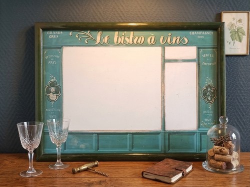 Vintage weinbistro gemälde - weinbistro,