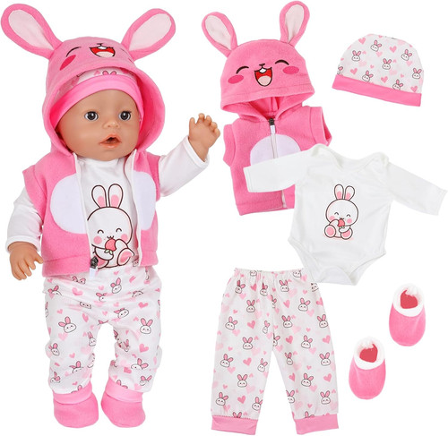 Tlg babypuppenkleidung set - babypuppenkleidung,