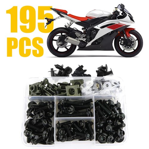 Usa black motorcycle fairing - black,