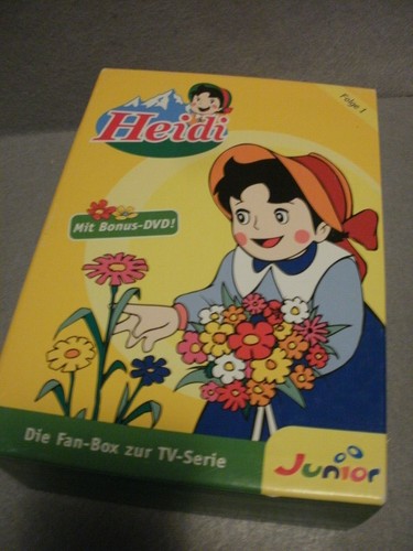 Dvd box heidi fan - box, zur