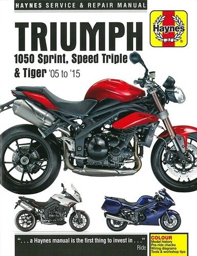 Haynes handbuch triumph 1050 - handbuch:,