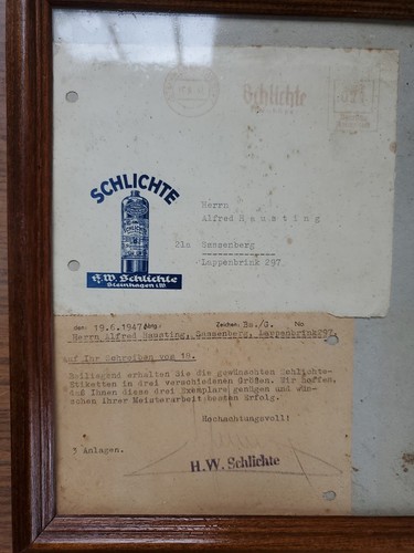 Briefumschlag schnapsbrennerei - briefumschlag,