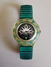 Swatch Scuba Mint Drops SDK108