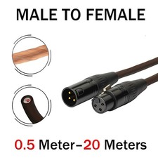 XLR Audio Kabel 0.5m - 20m
