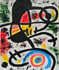 Joan Miro signiertes Vintage