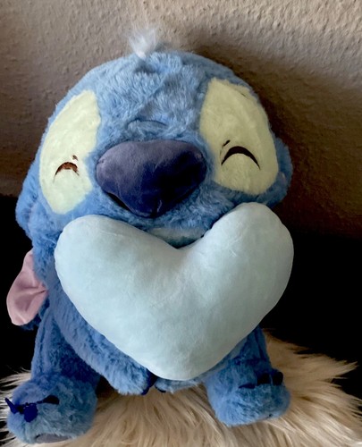 Stitch blau mit herz ca - blau,