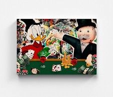 Pop Art Duck Donald Monopoly