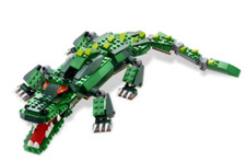 LEGO CREATOR: Krokodil (5868) Set ohne Anleitung und ohne OVP