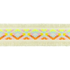 Fransenborte neon kiesel