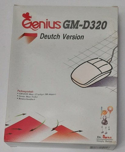 Genius d320 mouse serielle - gm-d320, (serielle