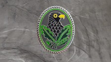 Pin Scharfschützenabzeichen Eichenlaub Wehrmacht - 3,5 x 2,5 cm