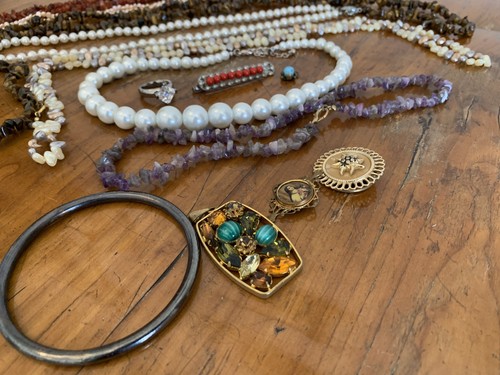 Diverse alte schmuck konvolut - diverse,