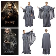 The Lord of the Rings:Gandalf Wizard Harry Potter Cosplay  Costume+Cloak+Belt 