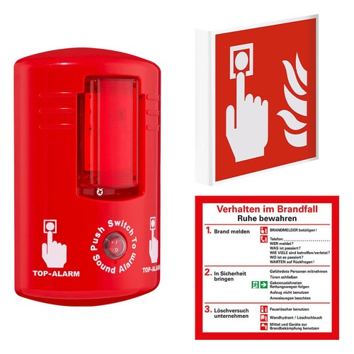 Alarm sirene blitzlicht - &,