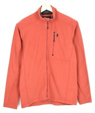 Peak Performance Fleece J Sweatshirt Herren Durchgehender Reißverschluss MEDIUM