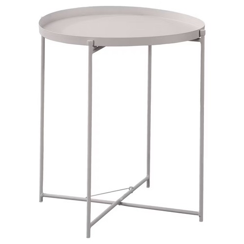 Tablett tisch grau - grau, in