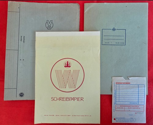 Ddr schreibblock liniert - schreibblock,