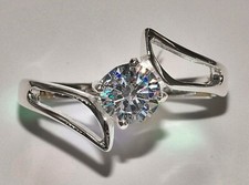 Sterling Silber 925 Solitär