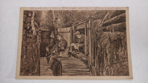 Alte postkarte abb im - alte, abb.