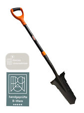 Spaten mit integrierter Wurzelsäge | Robuster Wurzelspaten für feste Mischböden