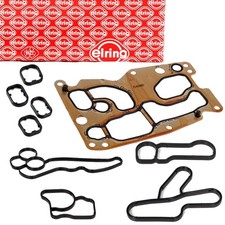 ELRING Dichtungssatz Ölfiltergehäuse Ölkühler + Thermostat für BMW N47 N57