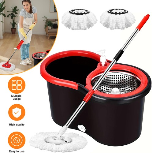 Wischmopp set mit eimer - set,