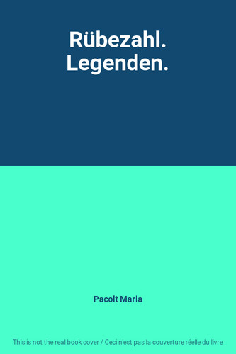 Rübezahl legenden pacolt - rübezahl.,
