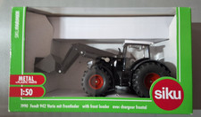 Siku 1990 FENDT 942 Vario Traktor mit Frontlader - M 1:50 - Black -