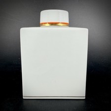 Wunderschöne 1. Wahl Meissen Porzellan Teedose mit Deckel - Koralle Goldrand