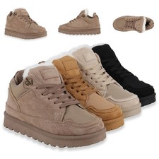 Damen Warm Gefütterte Sneaker