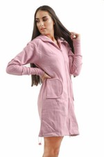 Damen Kapuzenhals Vliesbank