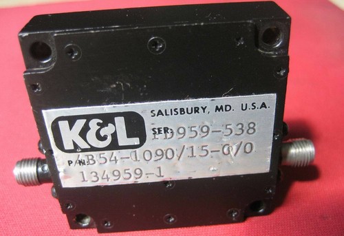 Filter bandpass bei ca - k&l,