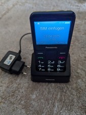 Panasonic KX-TU 150 Seniorenhandy, Blau, mit SOS-Funktion Simlock frei OVP