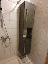 Badhängeschrank, Holzoptik, grau, Fa. Fackelmann