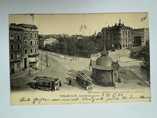alte AK Halle "Rannischer Platz" ca. 1906