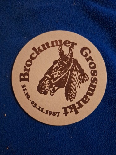 Bierdeckel 1987 brockumer - -,