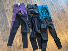 6x Reithosen/Reiterhosen Gr. 134/140 / Pferde/Reiten/Reitbedarf