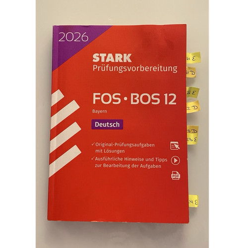 Stark deutsch arbeitsbuch fos - deutsch,