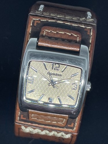 Fossil damen armbanduhr - damen, leder