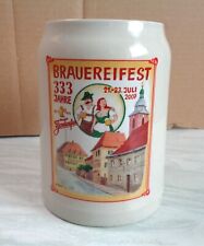 Bierkrug Steingut 0,5 l