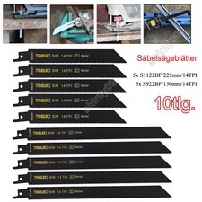 10x Säbelsägeblatt BiMetall