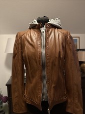 Lederjacke AJC Damen 40 Cognac
