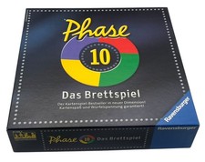 Phase 10 Das Brettspiel Ravensburger Gesellschaftsspiel komplett