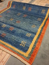 Alter Handgeknüpfter Perser Orientteppich Schiras Gabbeh 103×148cm Wolle Rug