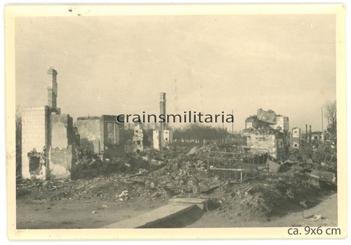 Orig foto zerstörtes - orig.,